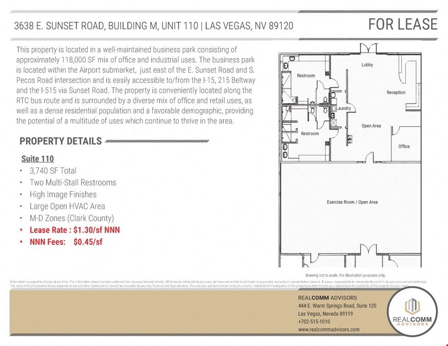 3638 East Sunset Road, Las Vegas, NV 89120